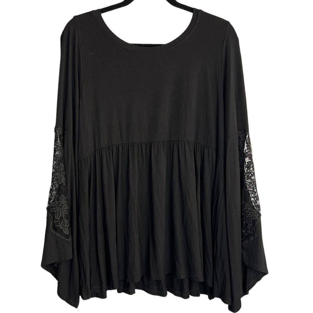 Torrid Belle Sleeve Super Soft Knit Blouse Size 0
